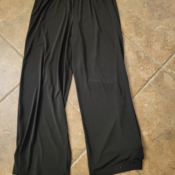 70s style wrap shirt and wide leg pants Size 16w - Picture 2 of 9